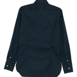 Camicia a maniche lunghe in blu Barba - uomo 
