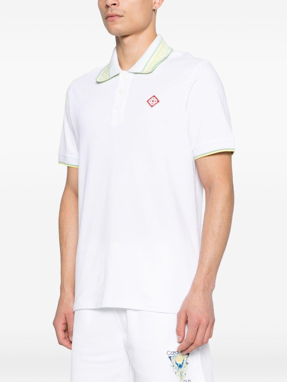 Polo Laurel in bianco Casablanca - uomo 