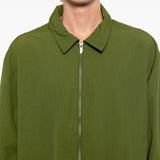 Giacca-camicia in nylon in verde The north face - uomo 