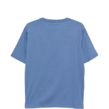 T-shirt girocollo in azzurro Kangra - uomo 