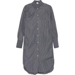 Chemisier con motivo a righe in bianco e nero Toteme - donna 