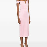 Abito satinato monospalla in rosa Alex perry - donna 