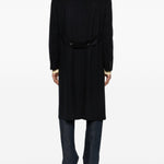 Cappotto doppiopetto in blu Kiton - uomo 