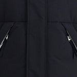 Gilet trapuntato con tasca con zip in nero Laminar - uomo 