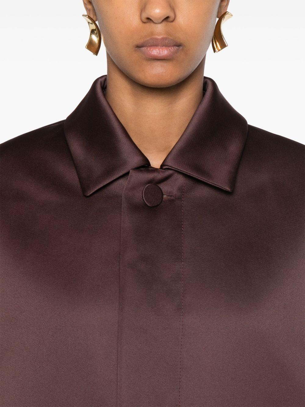 Cappotto monopetto in marrone Philosophy Di Lorenzo Serafini - donna 