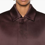 Cappotto monopetto in marrone Philosophy Di Lorenzo Serafini - donna 
