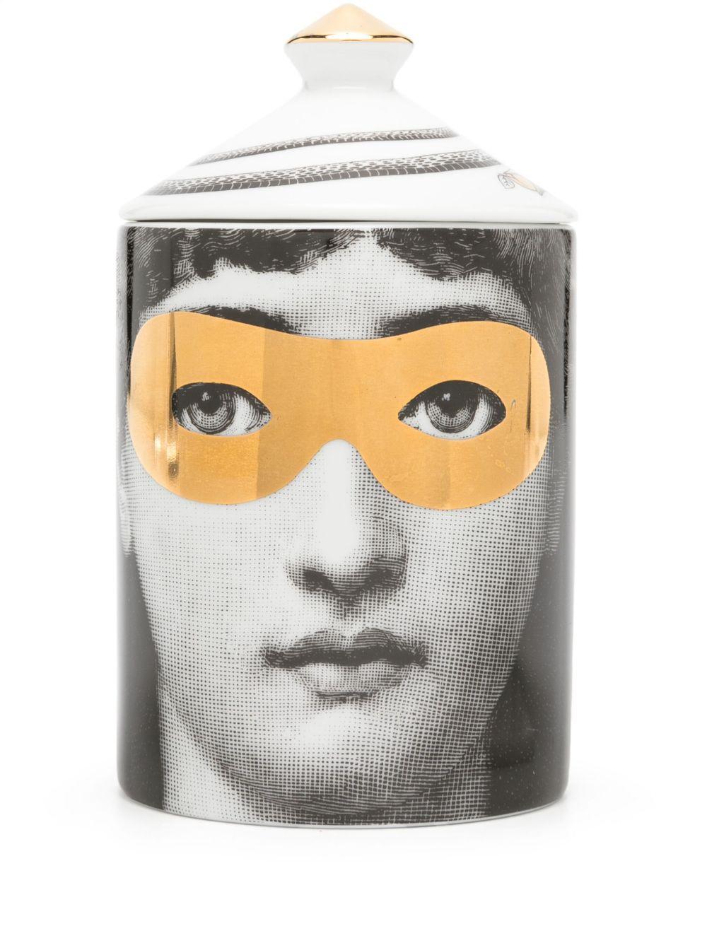 SE POI Candela profumata - Decoro Mascherina - Fragranza Frutto Proibito Fornasetti 