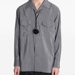 Camicia con tasche in grigio Lemaire - uomo 