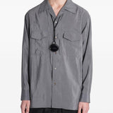 Camicia con tasche in grigio Lemaire - uomo 