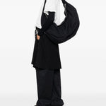 Borsa a spalla paper balloon 2  in nero Issey miyake - donna 