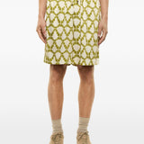 Shorts con coulisse in bianco Laneus - uomo 