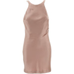 Abito corto Carmen con scollo in beige The Andamane - donna 