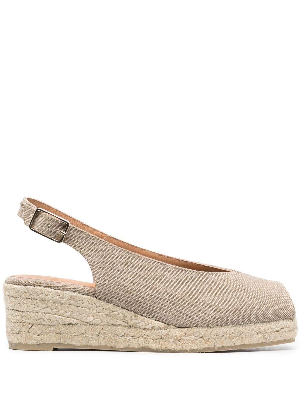 Espadrillas Dosalia con zeppa in beige Castañer - donna 