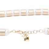 Collana con barretta bicolore in oro Rosantica - donna 