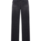 Jeans dritti con cinque tasche in  nero Haikure - uomo 
