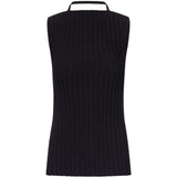 Top drago in nero Max Mara Sportmax- donna 