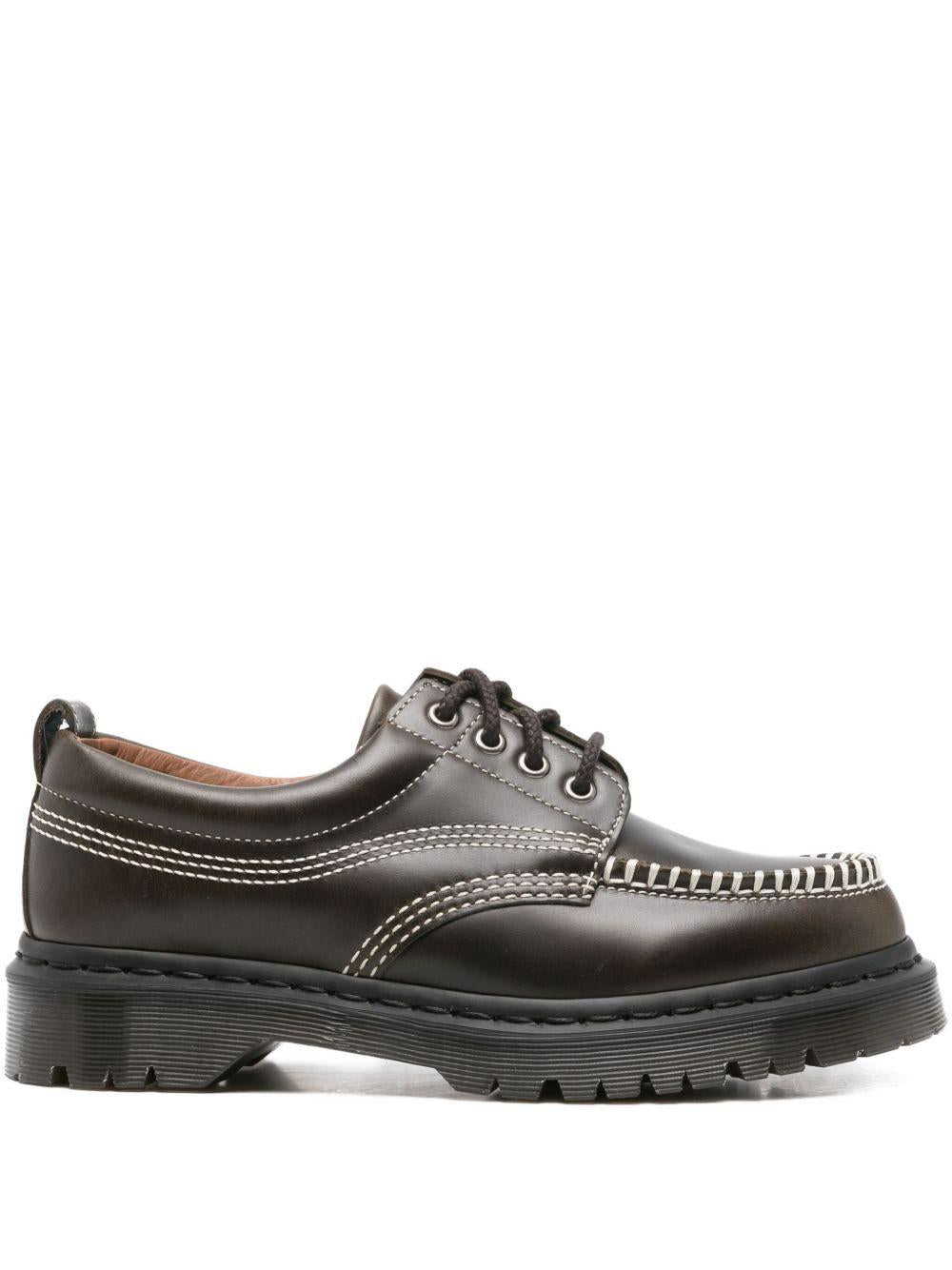 Mocassini Lowell 4 Eye in verde Dr. Martens - unisex 