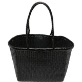 Borsa a mano intrecciata b.weave in nero Dragon diffusion - donna 