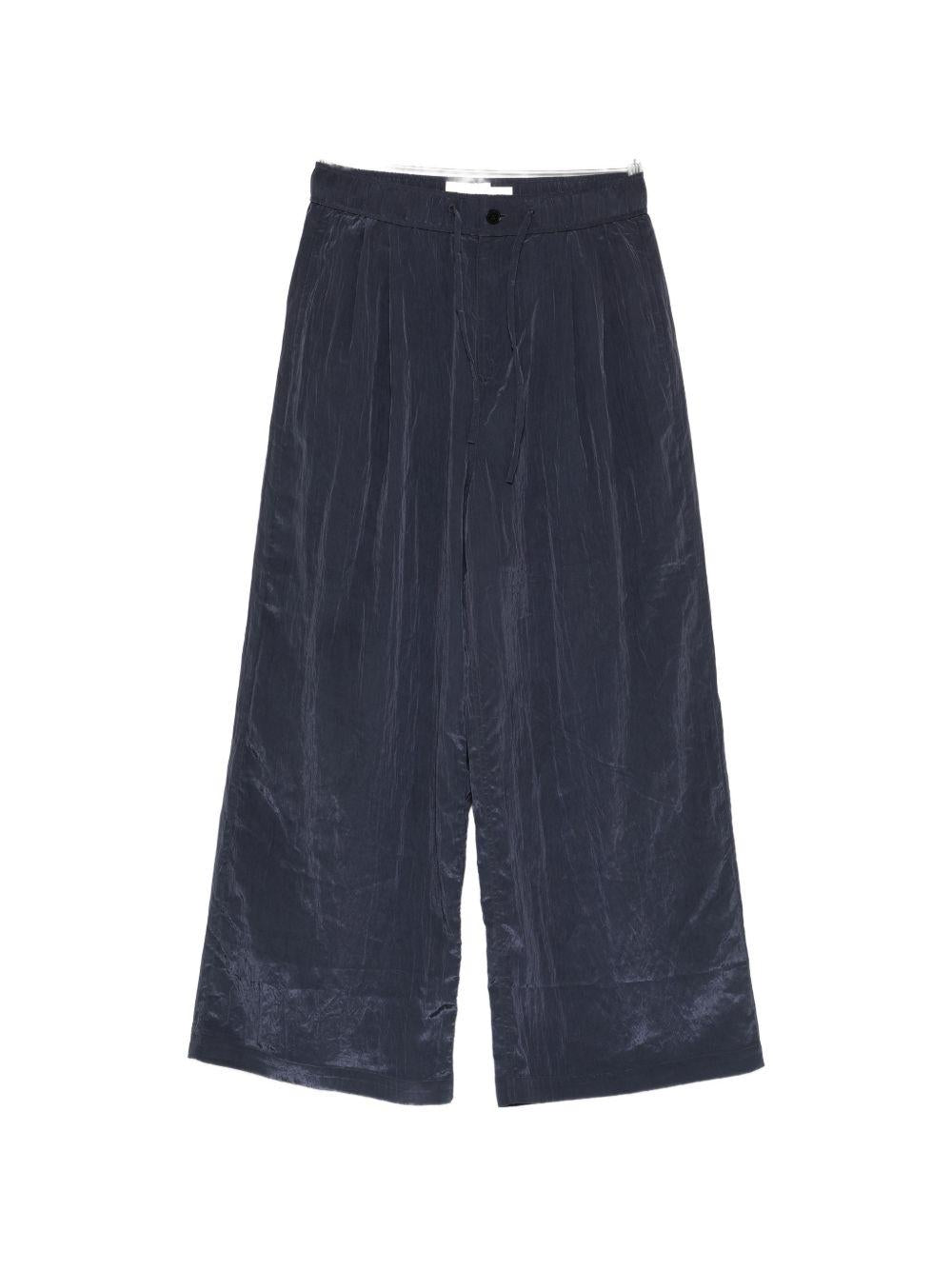 Pantaloni con coulisse in blu Feng chen wang - uomo 