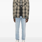 Jeans a gamba dritta in blu Ksubi - uomo 