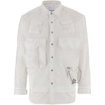 Camicia con tasche in bianco and Wander - uomo 