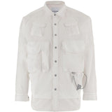 Camicia con tasche in bianco and Wander - uomo 