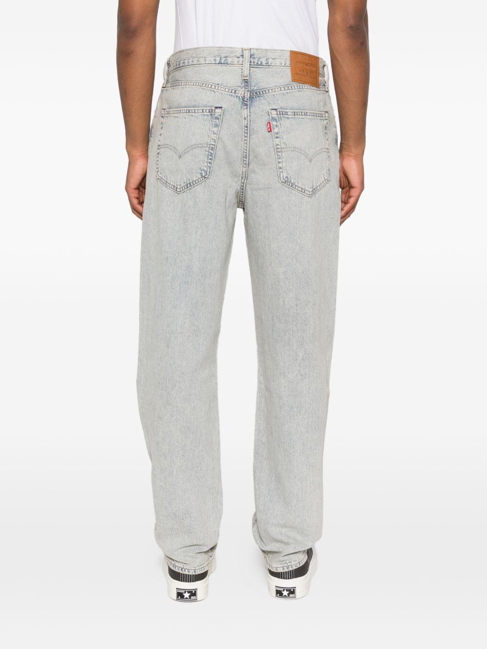 Jeans 568™ con cinque tasche in beige e blu Levi's - uomo 