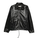 Giacca Cariddi in pelle nero Namacheko - uomo 
