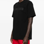 T-shirt con stampa grafica in nero 44 label group - uomo 