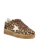 Sneakers con stampa in marrone Golden goose - donna 