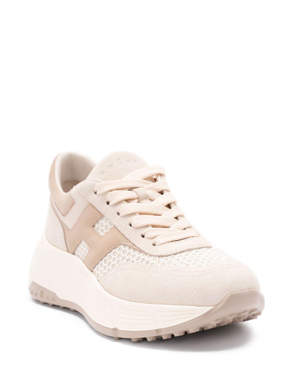 Sneakers Hi-Fi in beige chiaro Hogan - donna 