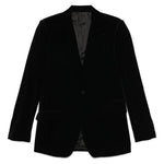 Blazer monopetto in nero Lardini - uomo 