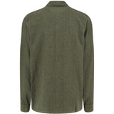 Camicia con tasche in verde Aspesi - uomo 