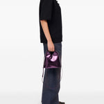 Borsa a mano Japanese in viola MM6 Maison Margiela - donna 