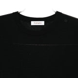 T-shirt girocollo in nero Kangra - uomo 