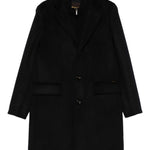 Cappotto monopetto in blu Moorer - uomo 