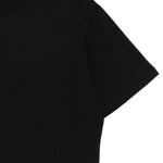 T-shirt a maniche corte in nero 