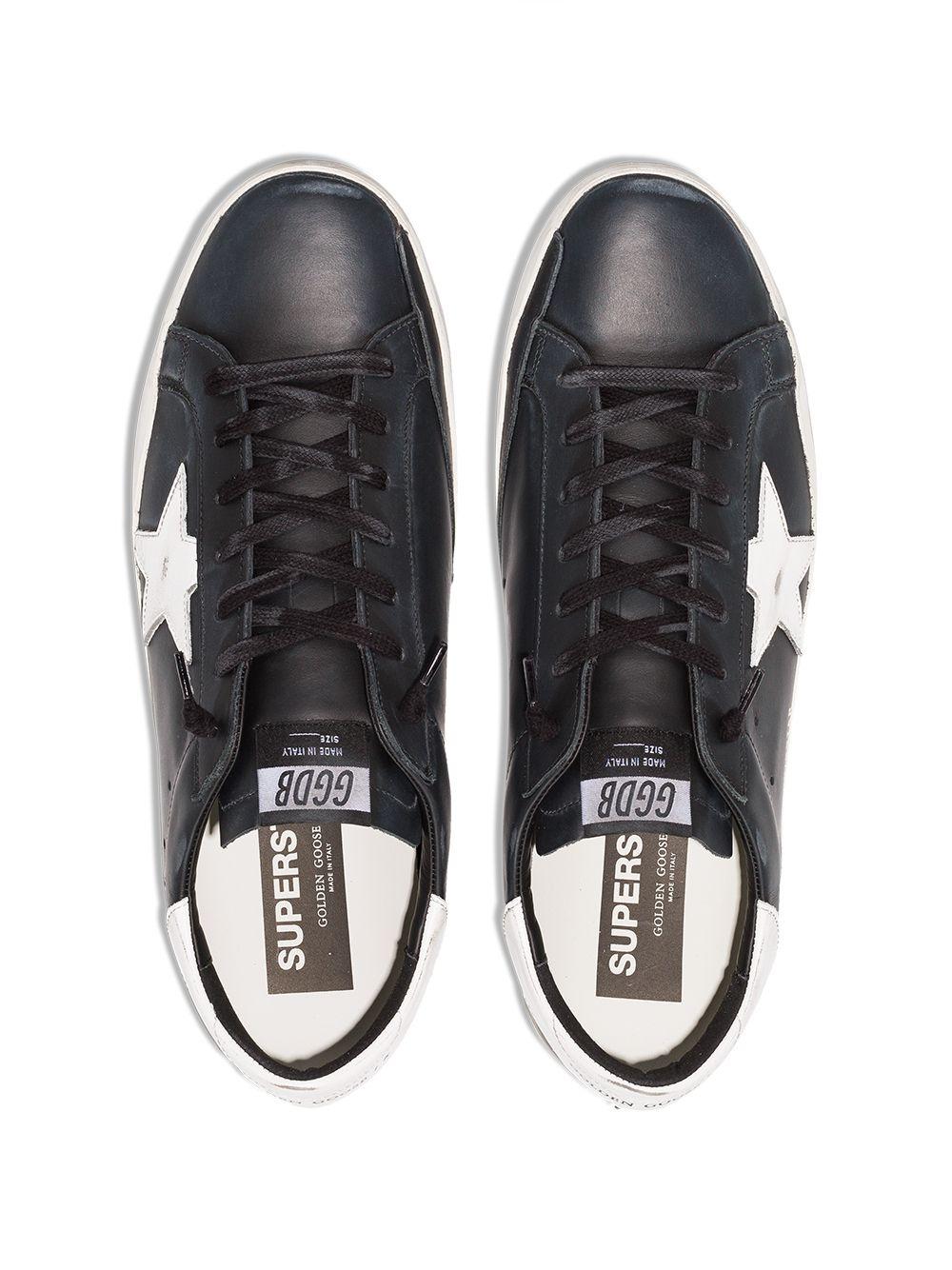 Sneakers Superstar in nero Golden goose - uomo 