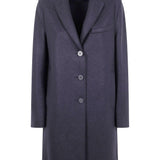 Cappotto monopetto in nero Harris wharf london - donna 