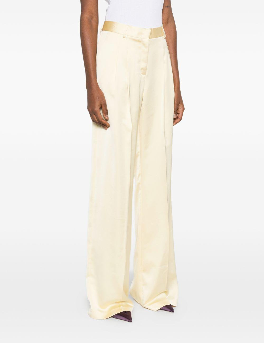Pantaloni Nathalie in giallo chiaro the andamane - donna 