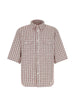 Camicia a quadri multicolore Willy chavarria - uomo