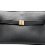 Borsa a spalla con logo in nero Toteme - donna 