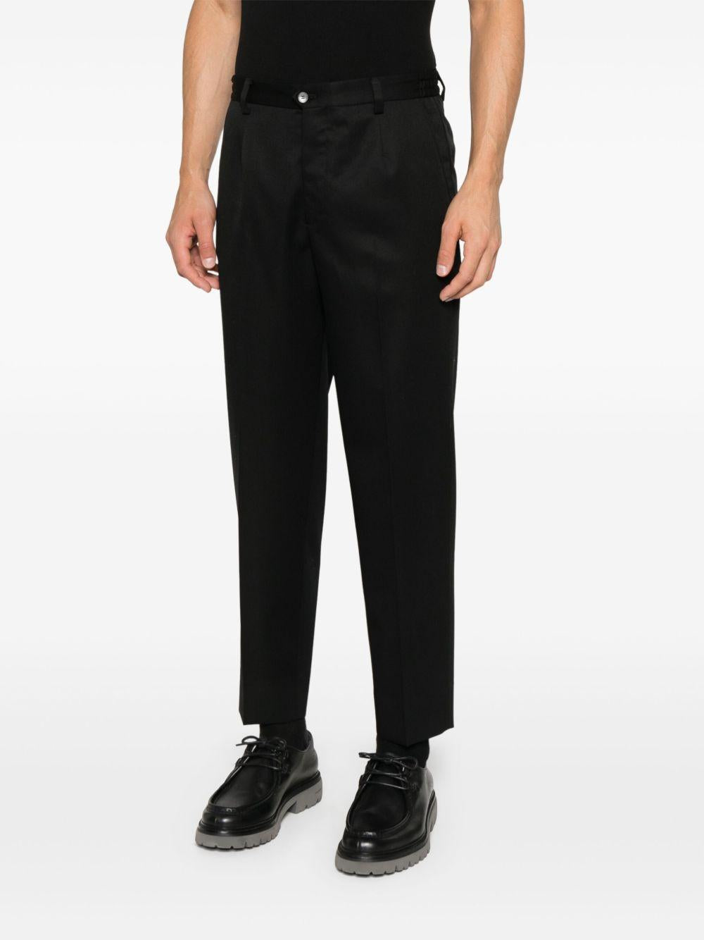 Pantaloni in lana in nero Briglia 1949 - uomo 