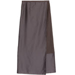 Gonna amora in organza in marrone R2w - donna 