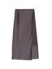 Gonna amora in organza in marrone R2w - donna