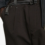 Pantaloni a righe in marrone and Wander - uomo 