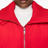 Piumino corto antigoccia glizia in rosso Maxmara sportmax - donna 