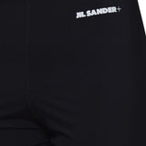 Shorts biker in cotone in nero Jil Sander - donna 