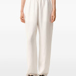 PANTALONI CON VITA ELASTICIZZATA IN BIANCO AMI PARIS - DONNA 