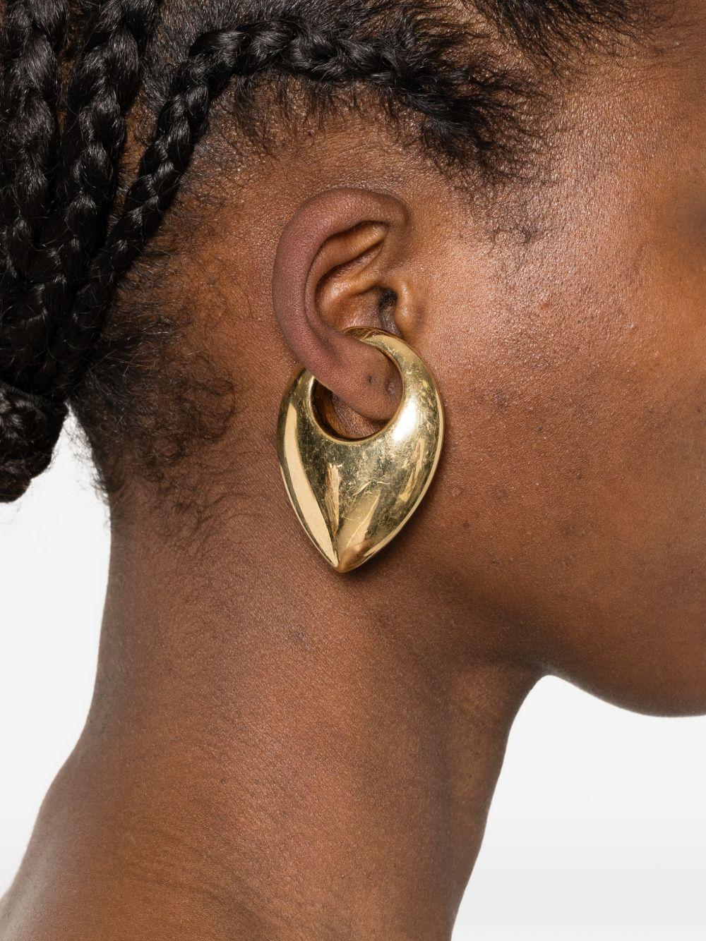 Orecchino Spada in oro Panconesi - unisex 
